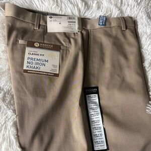 Haggar Classic Fit No Iron Khaki Pants
